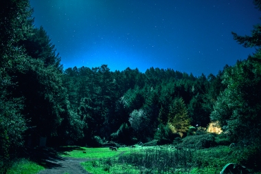 Glen Camp by night